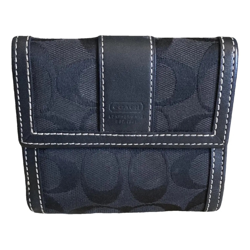 Coach Black Signature Wallet